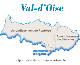 Dépannage batterie voiture Val-d'Oise (95)